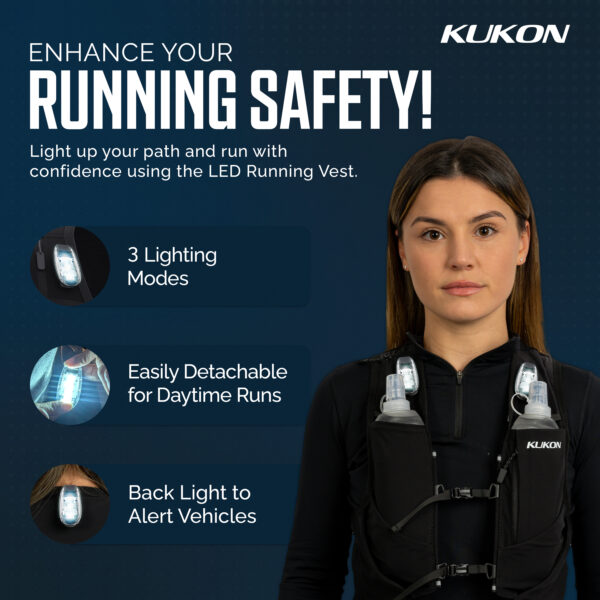LED Running Vest - Image 2